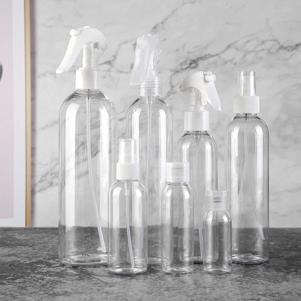Series of pet bottles with trigger