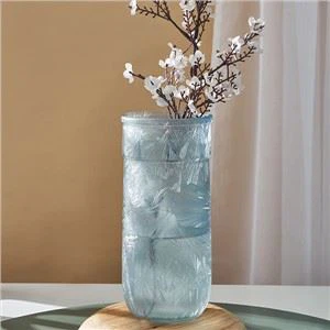 گلدان گل شیشه ای