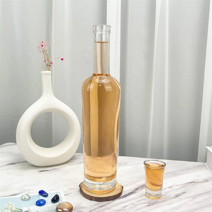 بطری بسته بندی شیشه ودکا 750 میلی لیتر