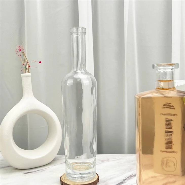 750ml Vodka Glass Packaging Bottles