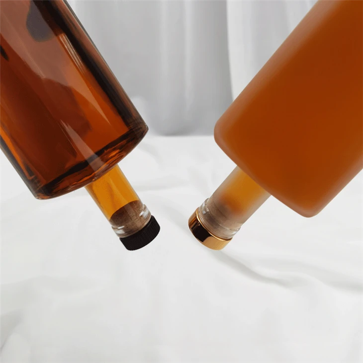 Square Liquor Glass Bottle