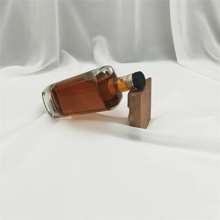 Square Liquor Glass Bottle
